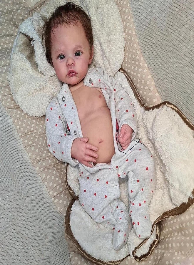 Zero Pam Reborn Baby Dolls Silicone Full Body 18 in Waterproof Anatomically Correct Girl Silicone Baby Doll Reborn Babies That Look Real Realistic Babys Doll - Image 5